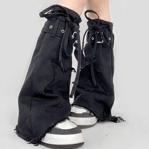Denim leg warmers r0089