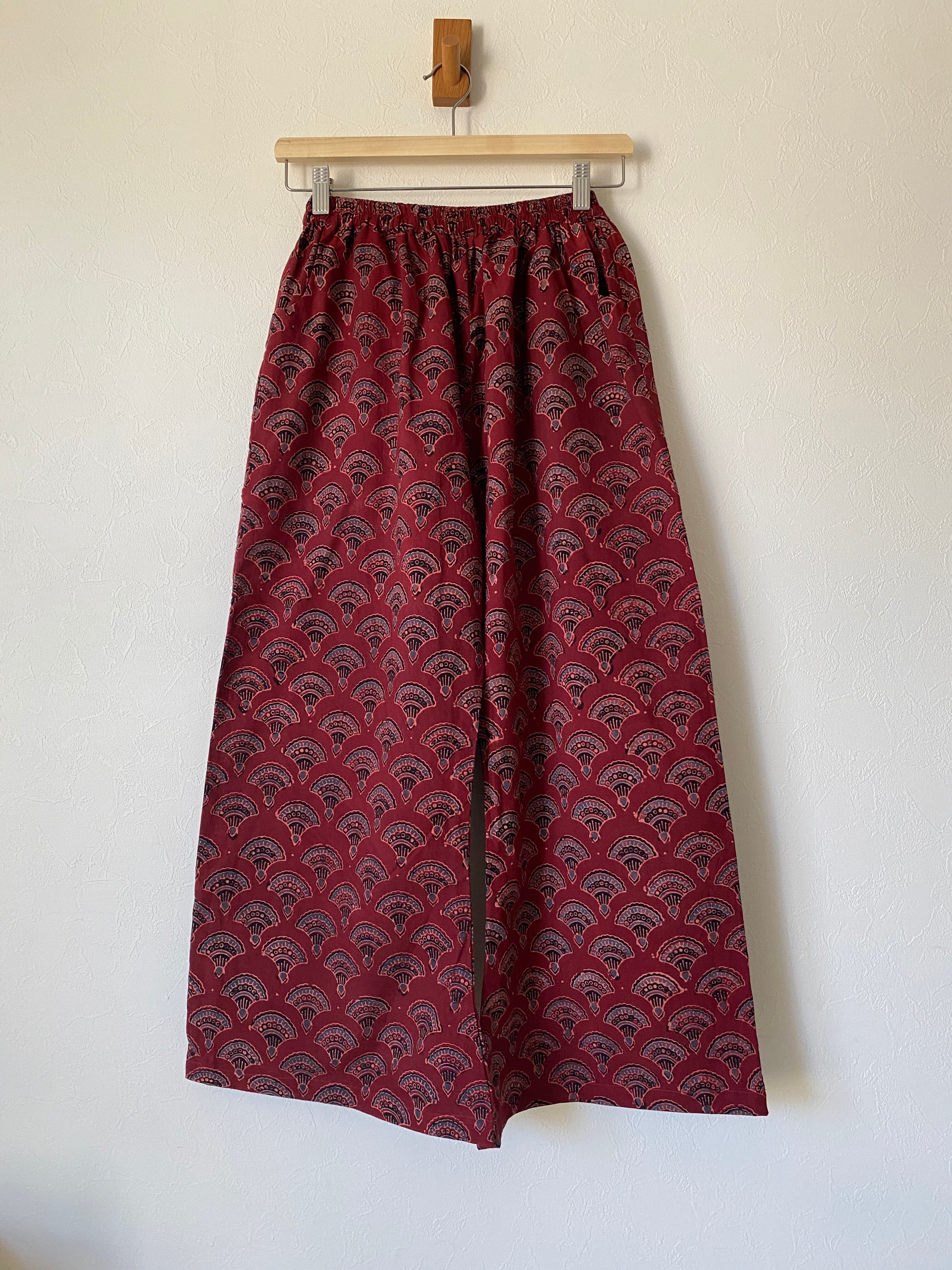 リラックスパンツ(ストレート) ougi/red