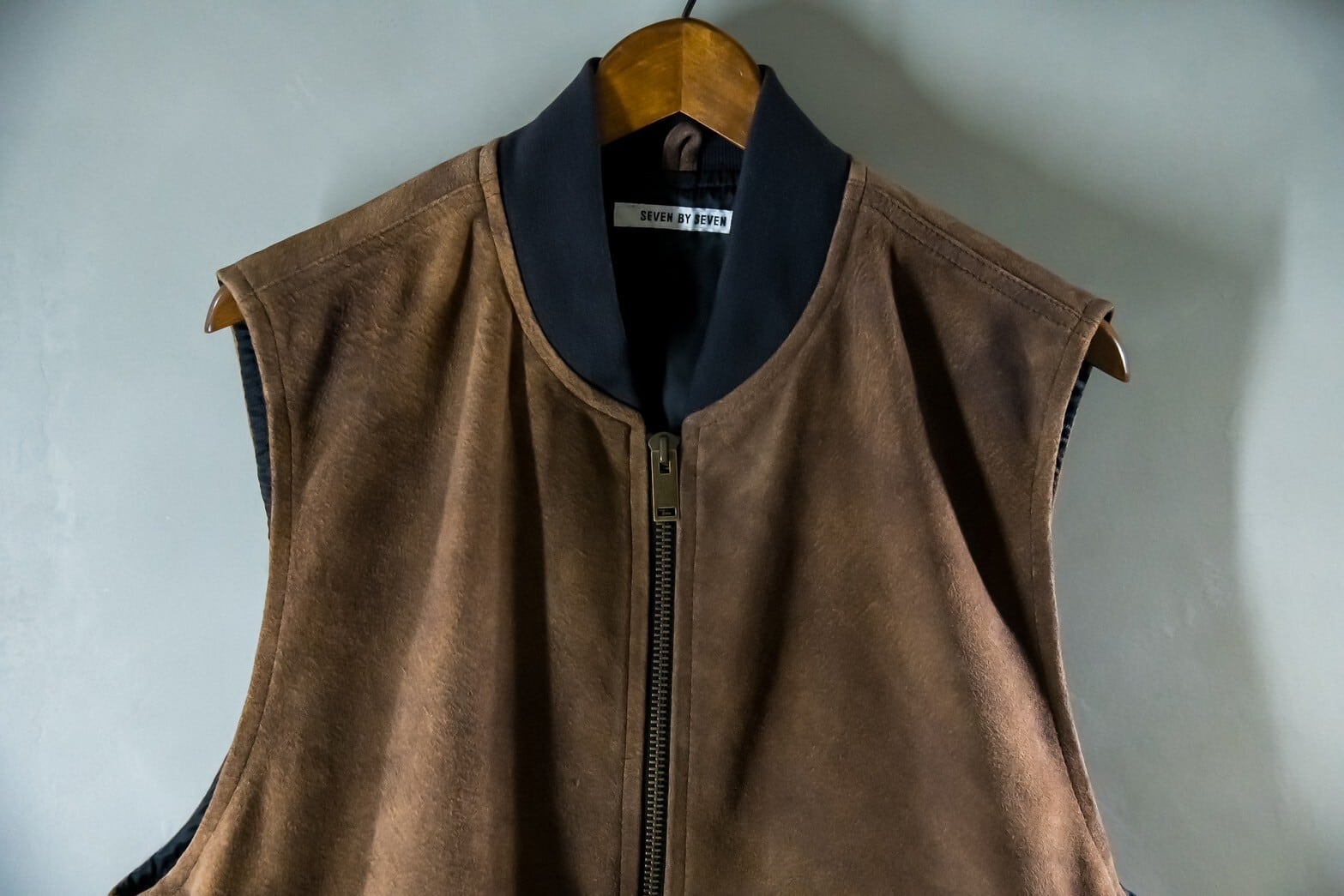 SEVEN BY SEVEN レザーワークベスト | NOUVEL des HIOC（ヌベル デ