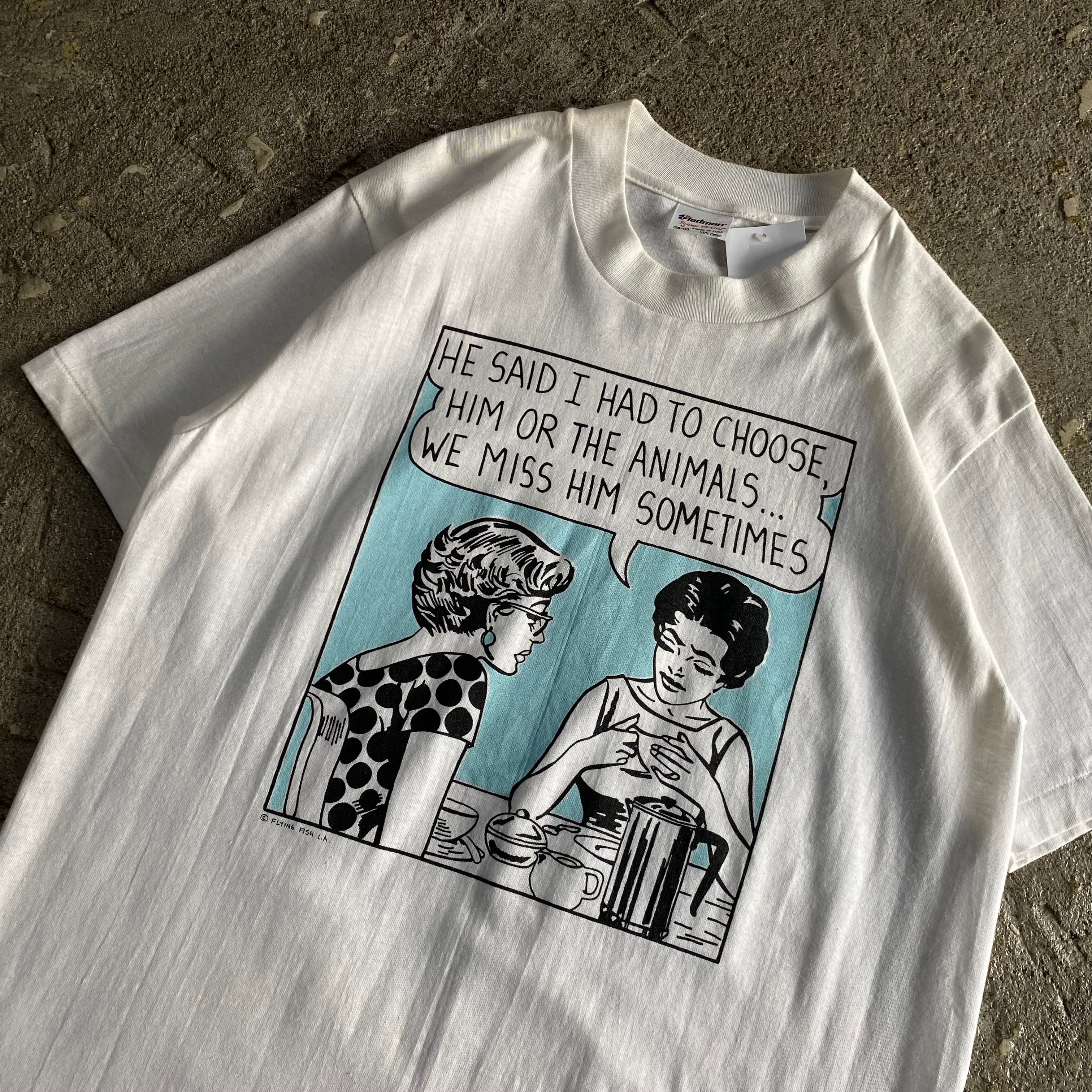 80s〜 FLYING FISH pop art T-shirt【仙台店】 | What