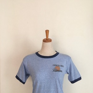 80s SCREEN SCREEN trim tee "pensacola beach"