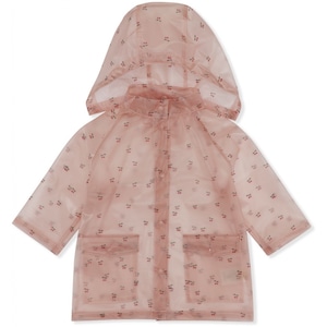 kongessloejd/brume raincoat - cherry blush