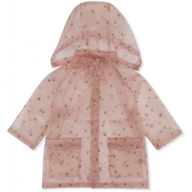 kongessloejd/brume raincoat - cherry blush