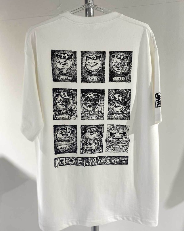 【限定1枚送料無料】BANDTシャツ　のぼせ猫　　Mサイズ