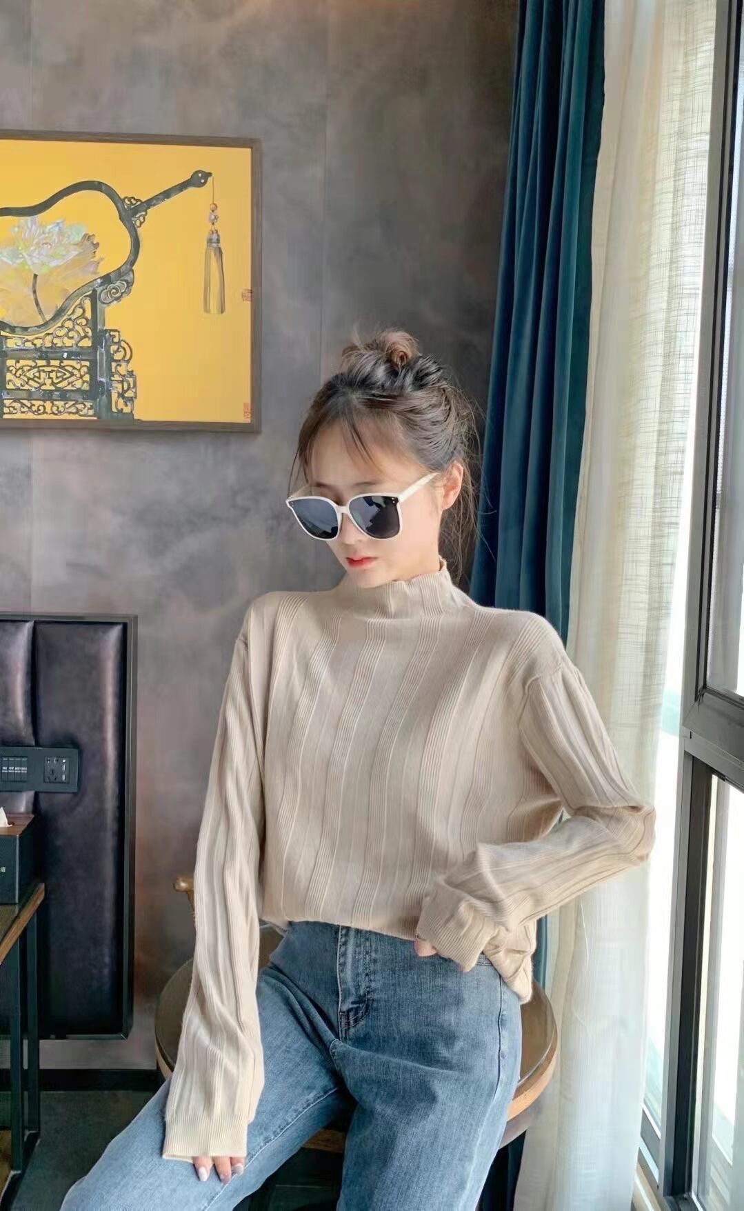 ボトルネックニット　AJ111-3082