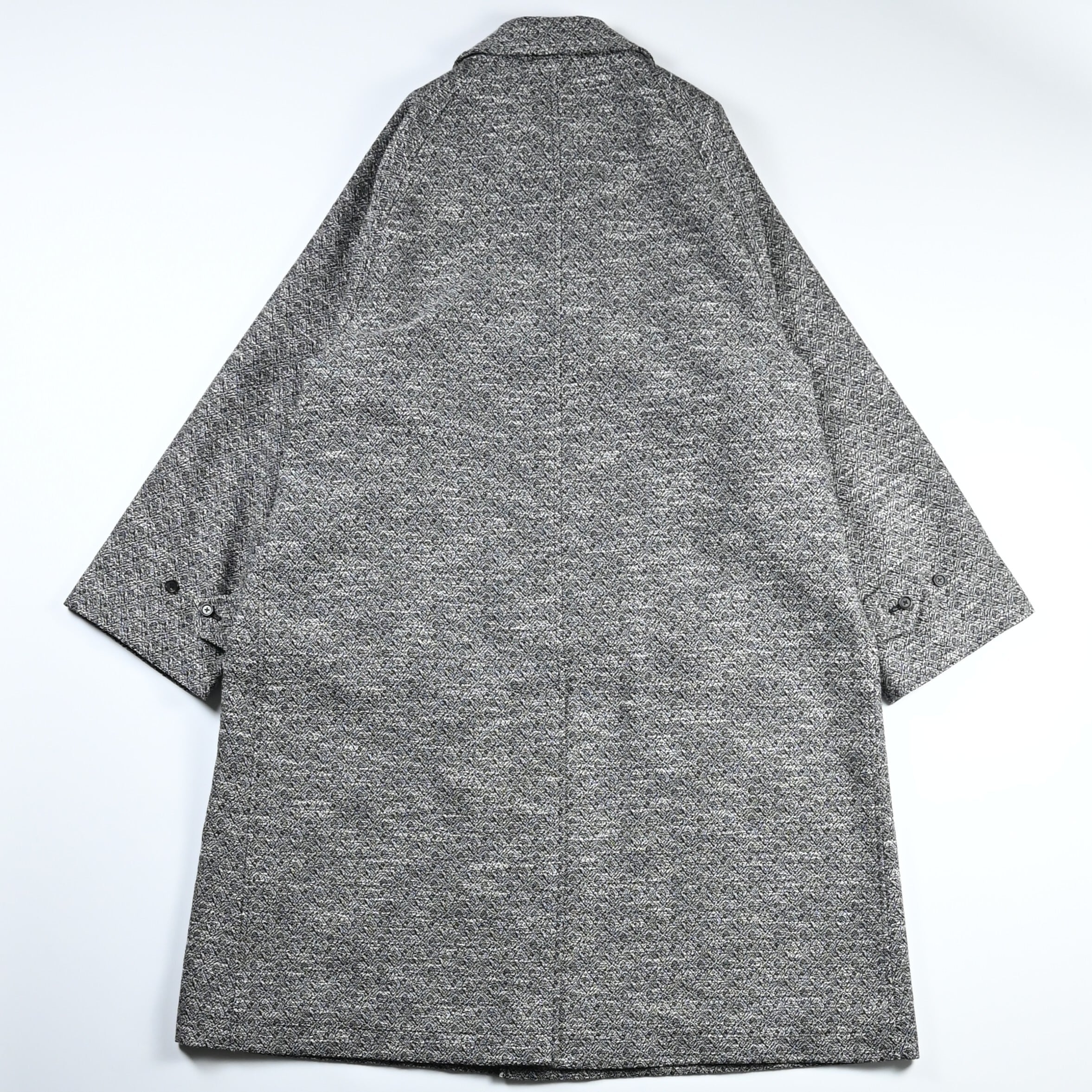 INTERIM / DOUBLE SIDED JACQUARD TWEED DEADSTOCK HYPER BIG HUNTING