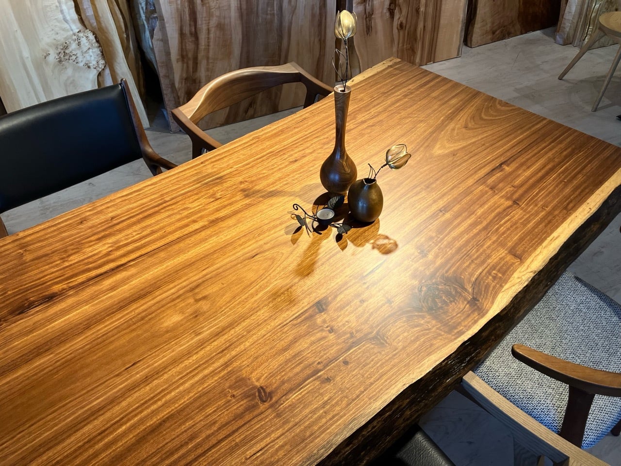 ベリ_1600×840-910×75_青山店_テーブル天板/一枚板 18238 | 千年家具