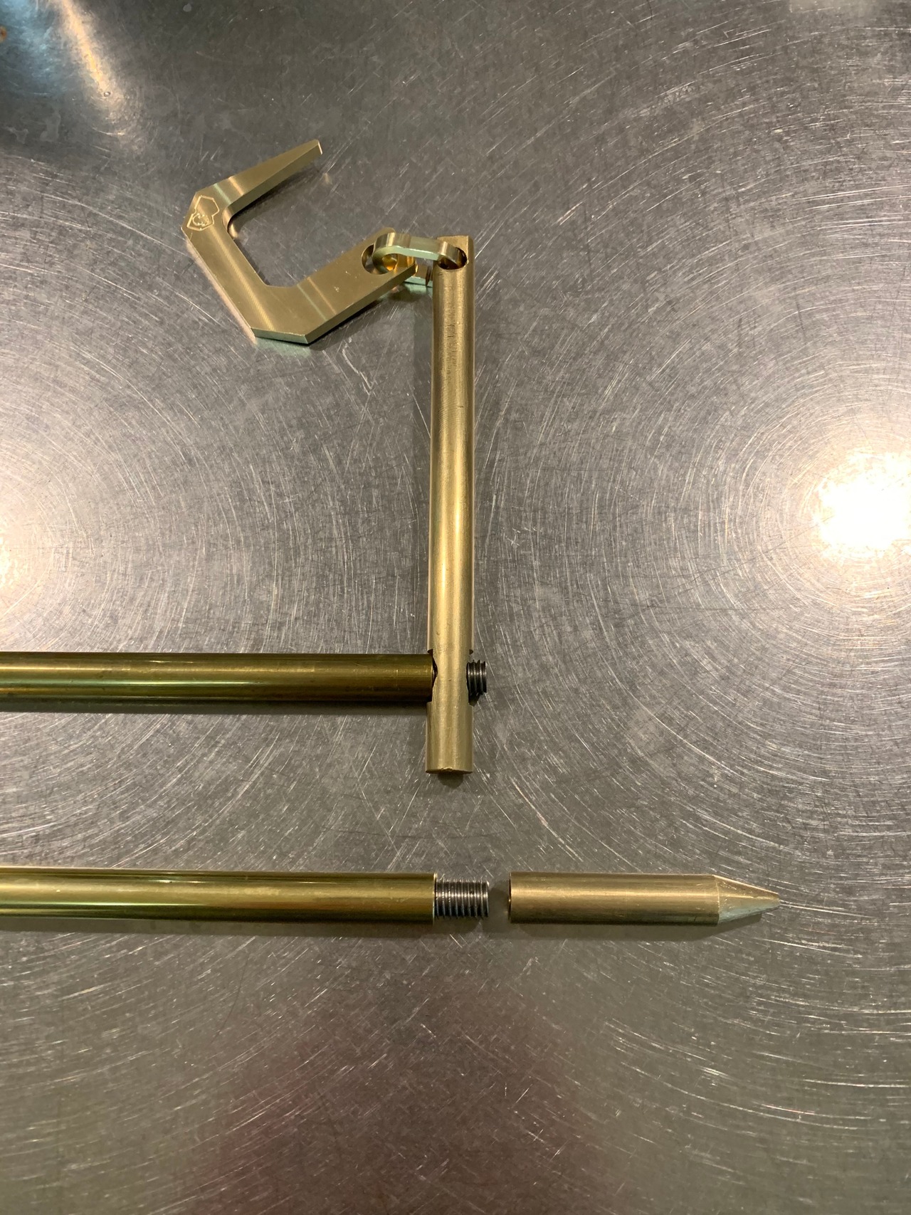 MSMF真鍮ポールVER.3　ギミック＋α　(MSMFアダプタをセット購入でお得)