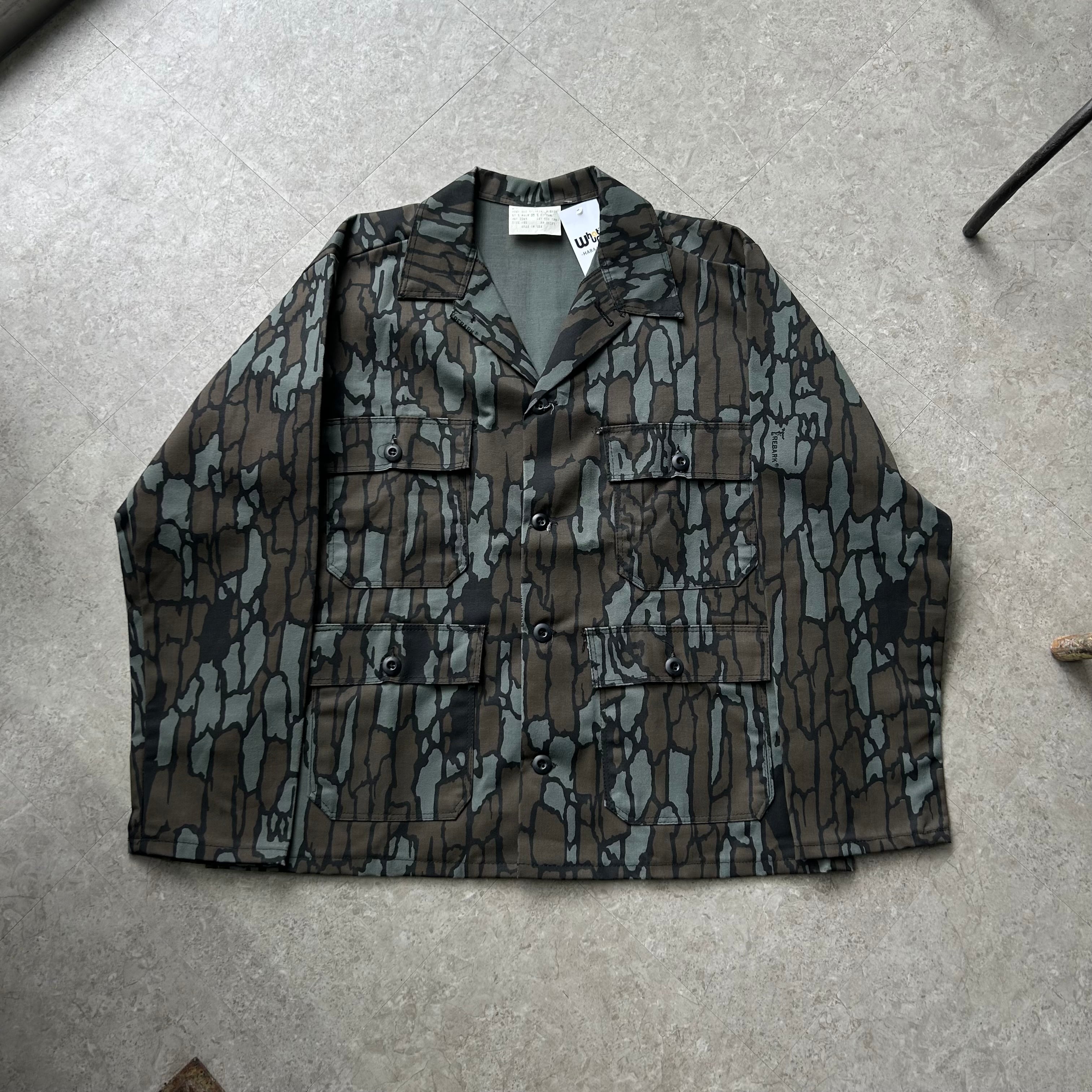 90s made in USA. trebark camouflage BDU jacket【仙台店】
