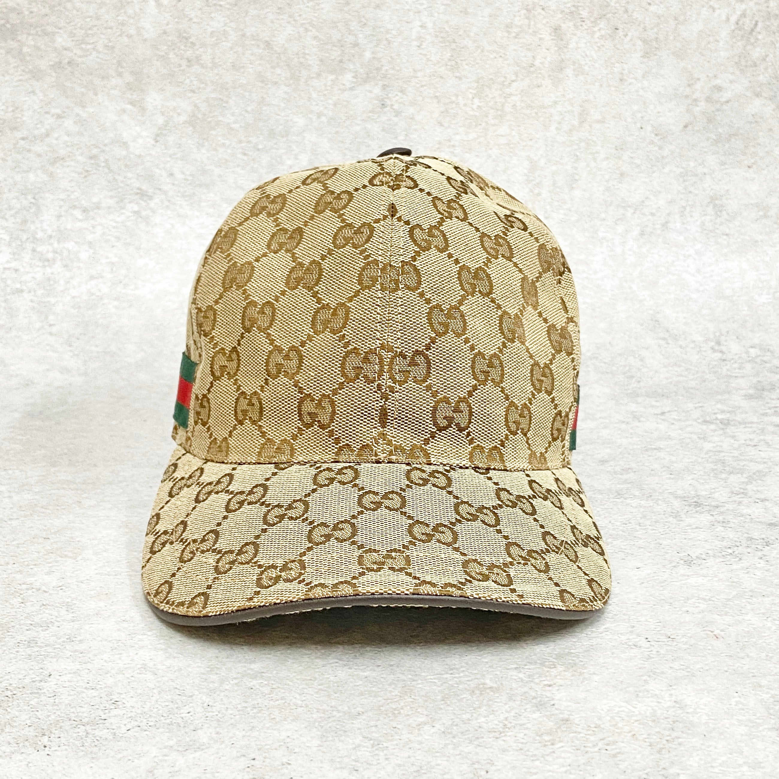 GUCCI グッチ GGキャンバス ベースボールキャップ XL ベージュ 4231 | rean