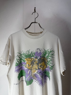 80~90’s “BY SELF CONTROL” Jungle Art T-shirt