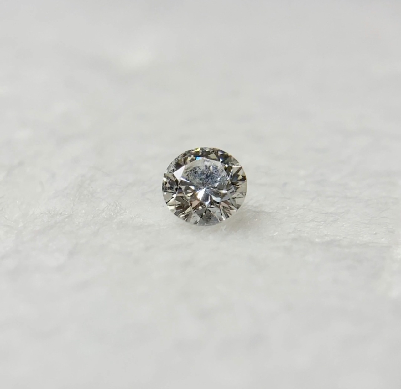 ダイヤモンド 0.160ct 簡易ソーティング付き No:19W-4020
