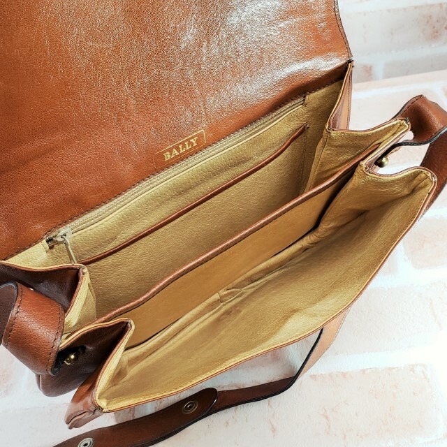 バリー BALLY ☆ ヴィンテージ レザー 2WAY ショルダーバッグ  