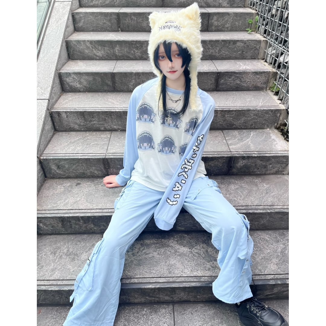 ヴォルカン＆アフロダイティ ハトメベルトカーゴパンツ まとめ売り サブカル刺繍ロゴ☆ハトメベルトカーゴパンツ | VOLCAN&APHRODITE 公式通販