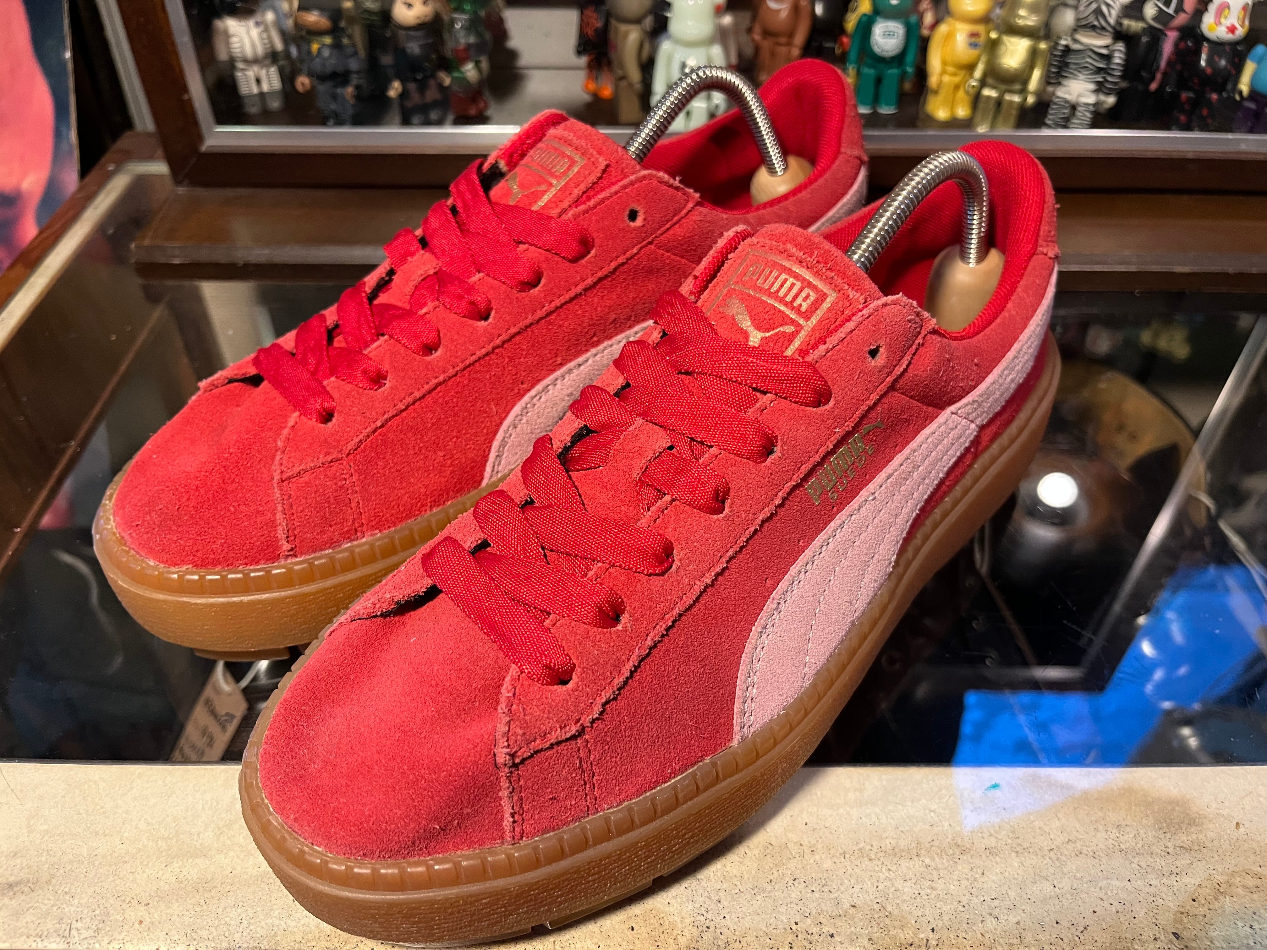 海外限定 PUMA SUEDE PLATFORM TRALCE 