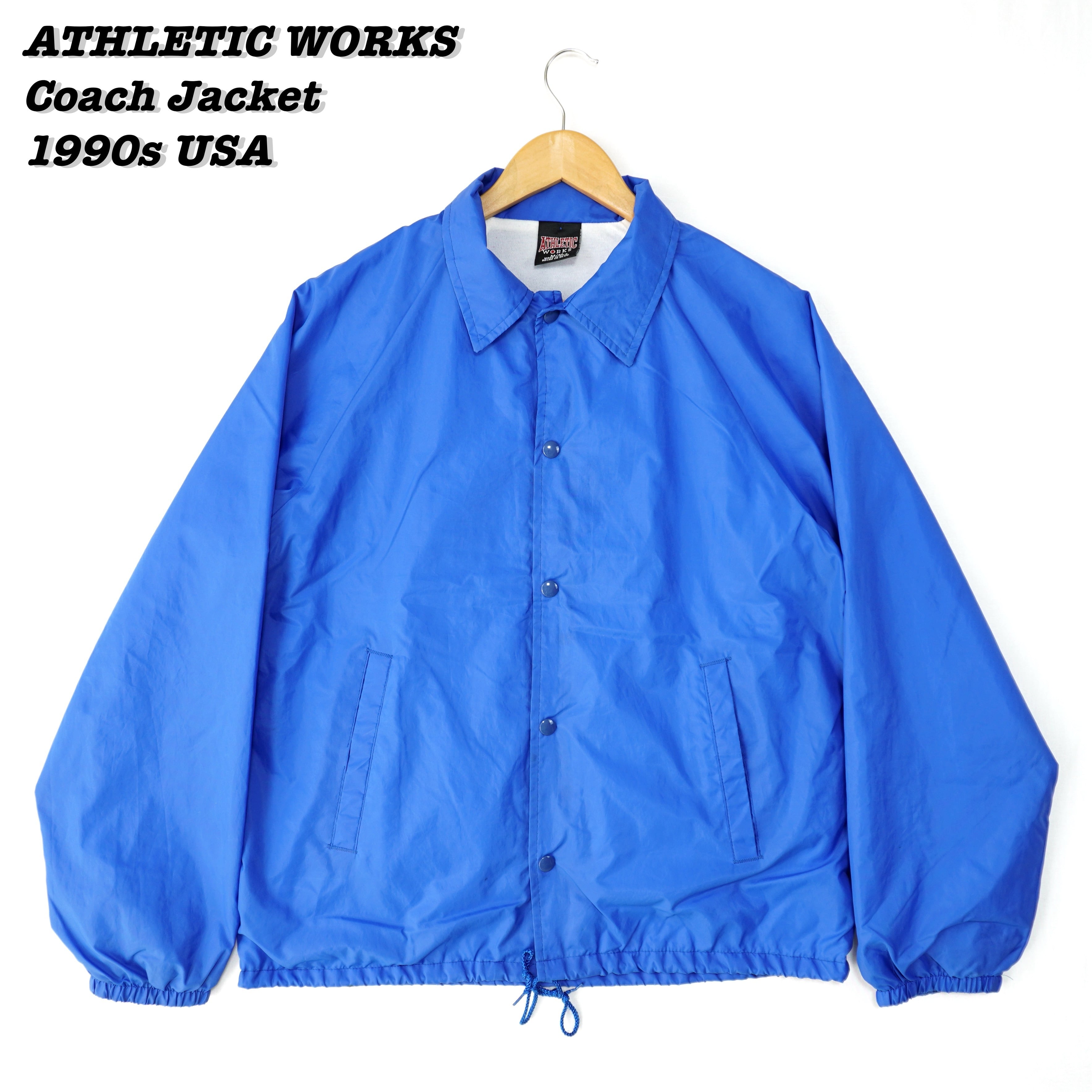 90's vintage ATHLETIC WORKS コーチジャケット