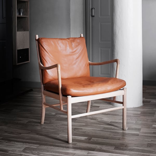 OW149 コロニアル ラウンジチェア オーク オイル THOR［カールハンセン