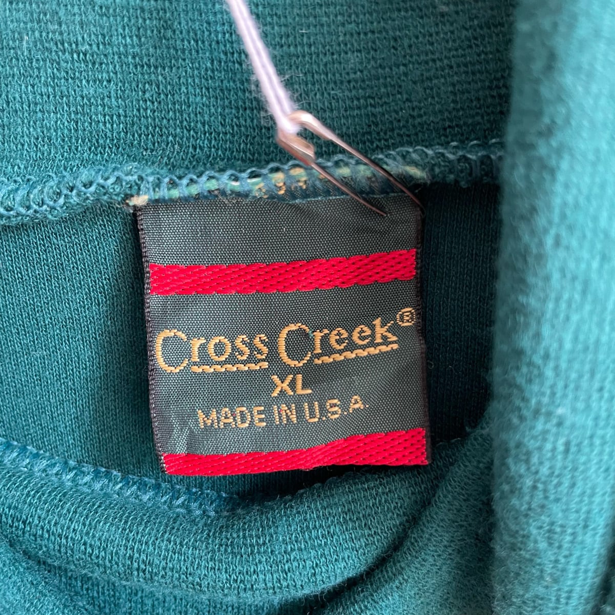 90s Cross Creek タートルネック 長袖Tシャツ カットソー ロンT ...