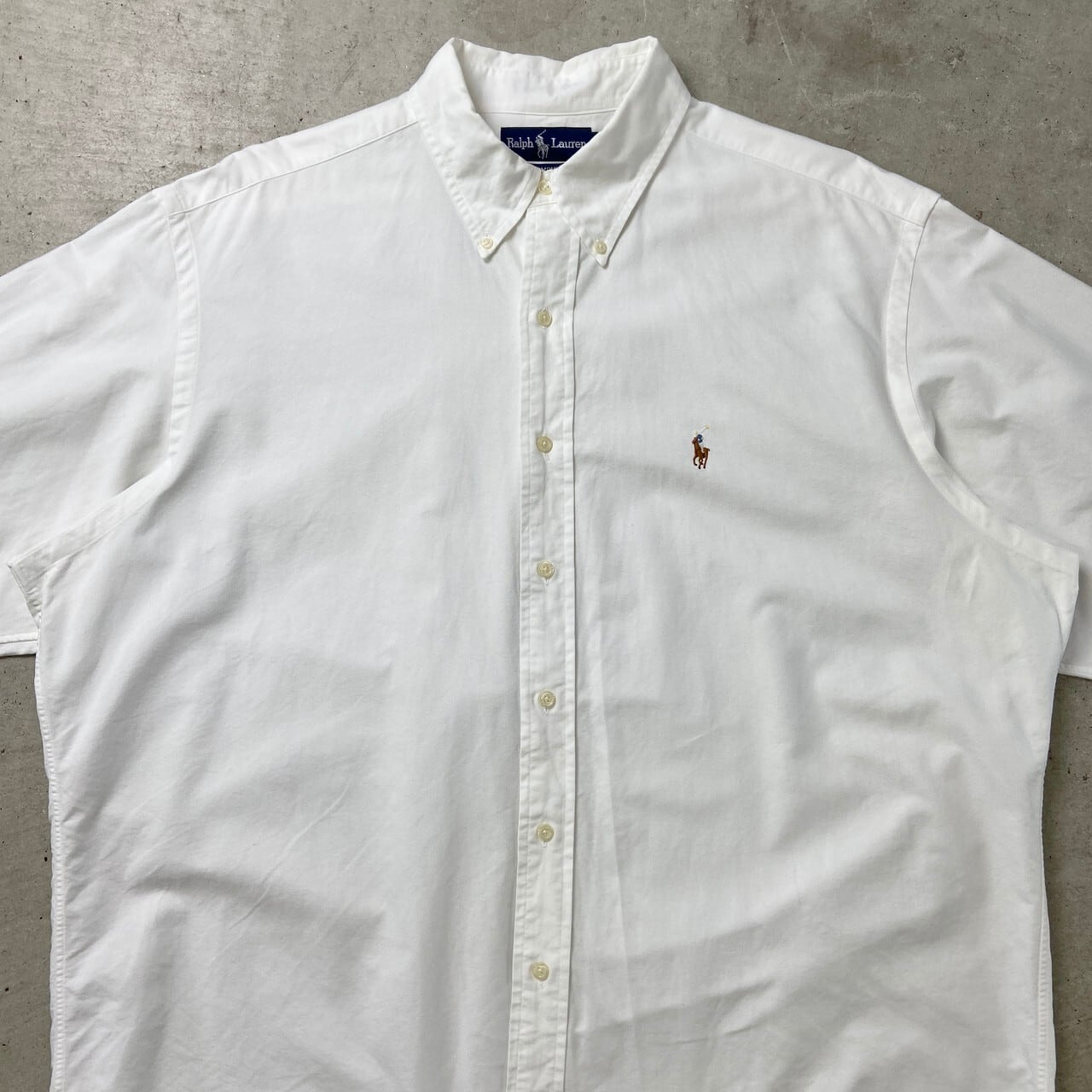 90年代 Ralph Lauren ラルフローレン YARMOUTH オックスフォードシャツ