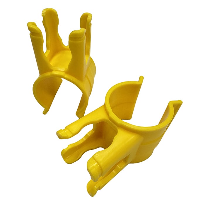 プラスポット 10個 AR-1472 のぼり旗・LEDチューブライトを単管に固定 AR1472 番線や紐での緊結が不要になり、設置・撤去時間の短縮