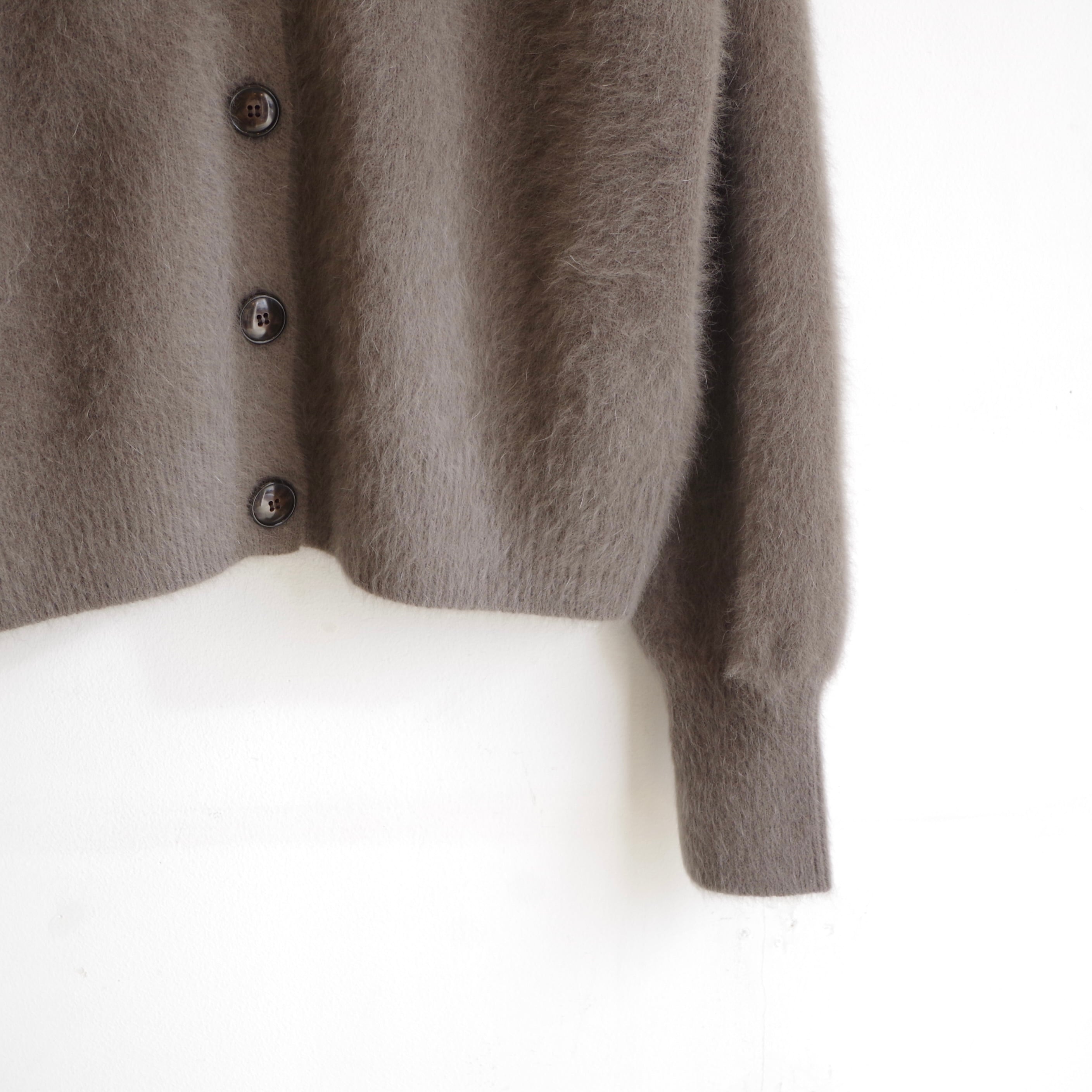 one f. Fox Cashmere V Neck Cardigan | 1F Store