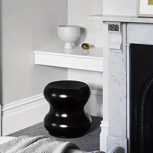 スツール 椅子 チェア モダン 傷つきにくい レジン家具 インテリア リビングルーム ダイニング コンパクト ラウンド 赤 北欧 高さ45cm