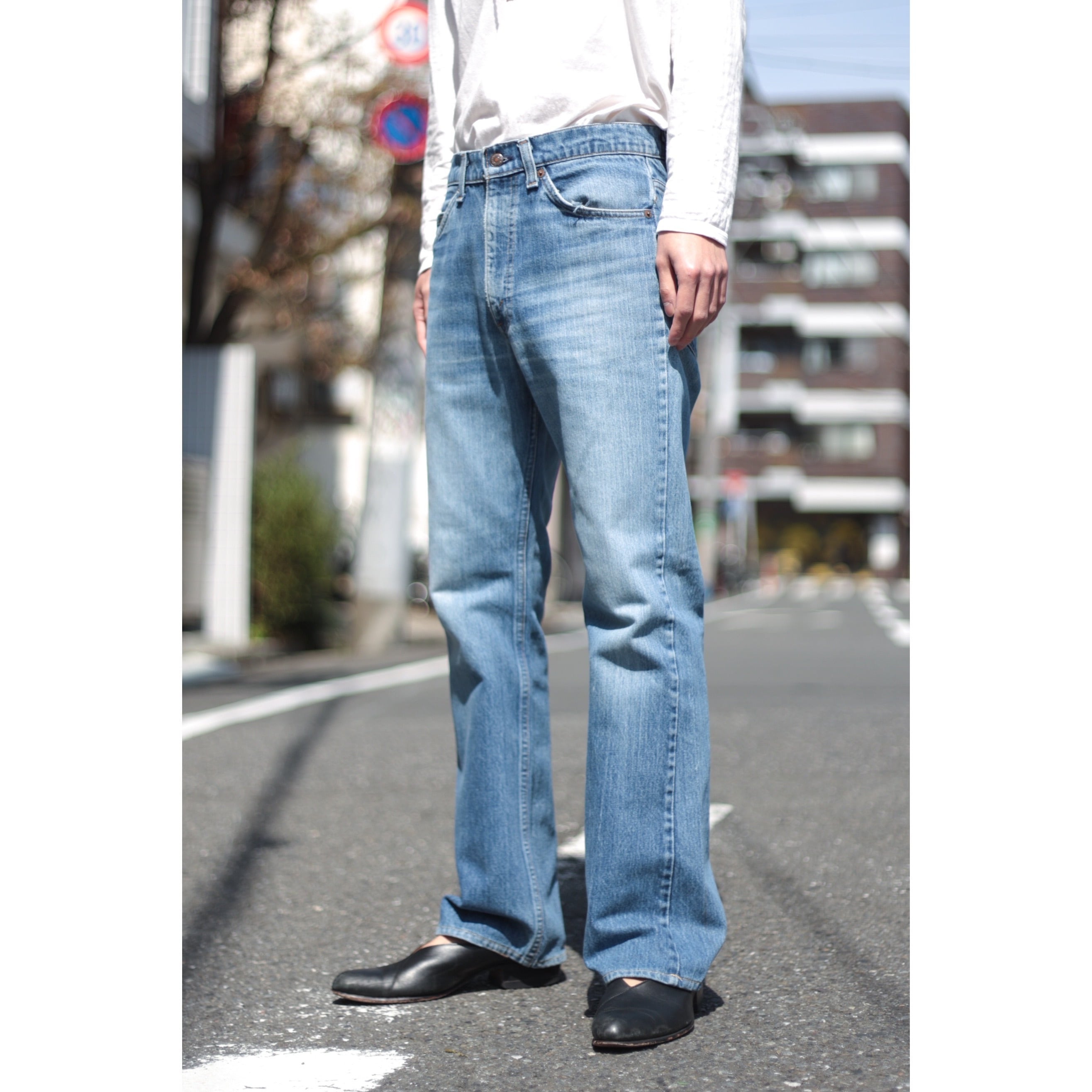 状態Levi's 517 リーバイス フレアデニム オレンジタブ ブーツカット