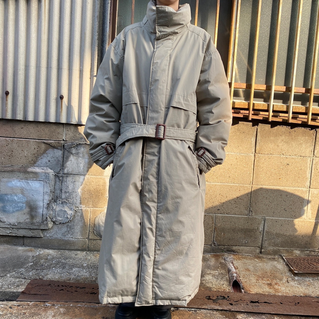 80年代 Eddie Bauer エディーバウアー グースダウンジャケット ロング 