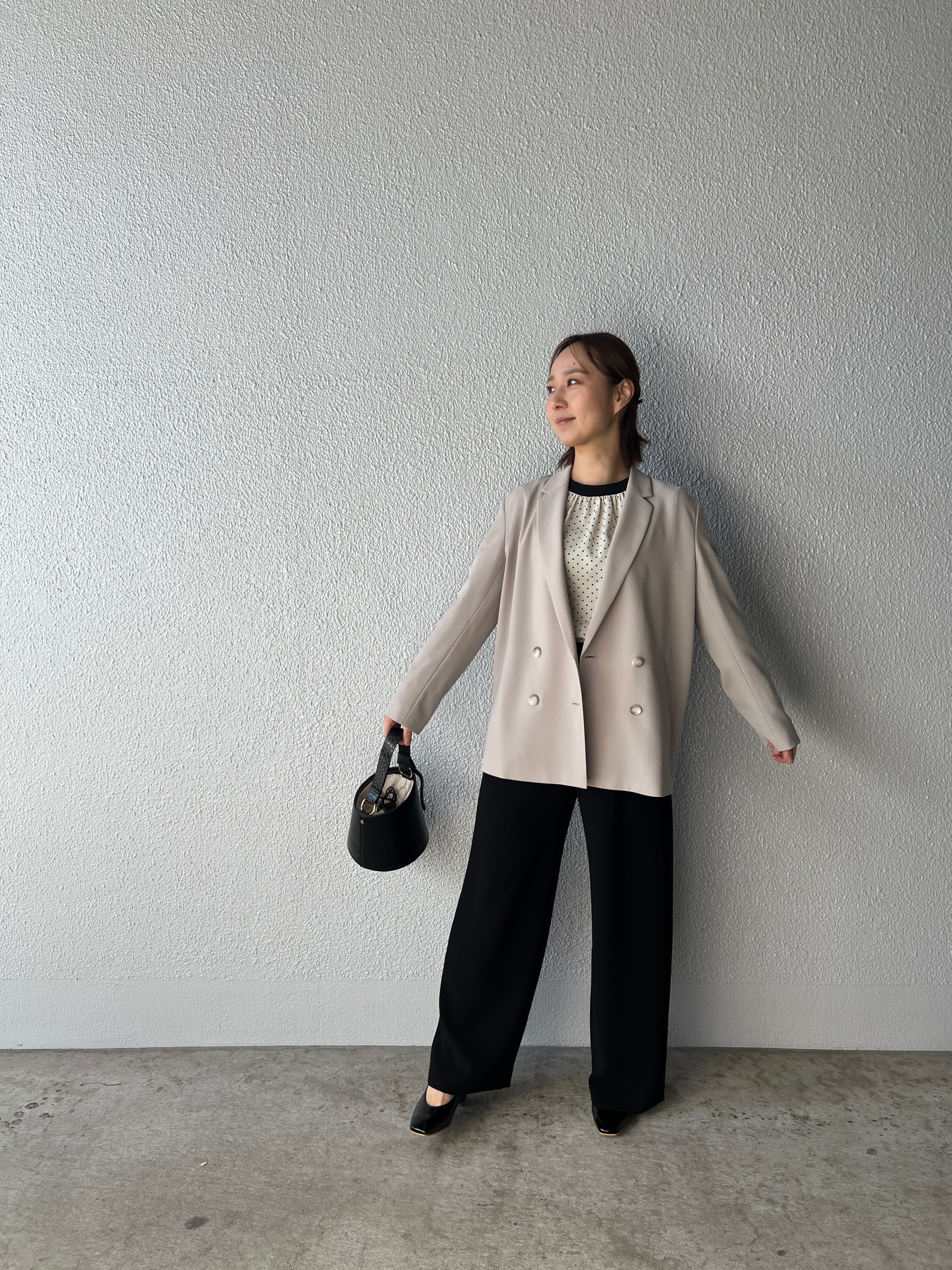 【PASSIONE】3ピース可テーラードジャケット616427