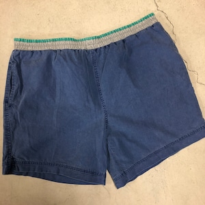 ST.JOHN'S BAY BLUE/GREEN SHORTS "OLD"