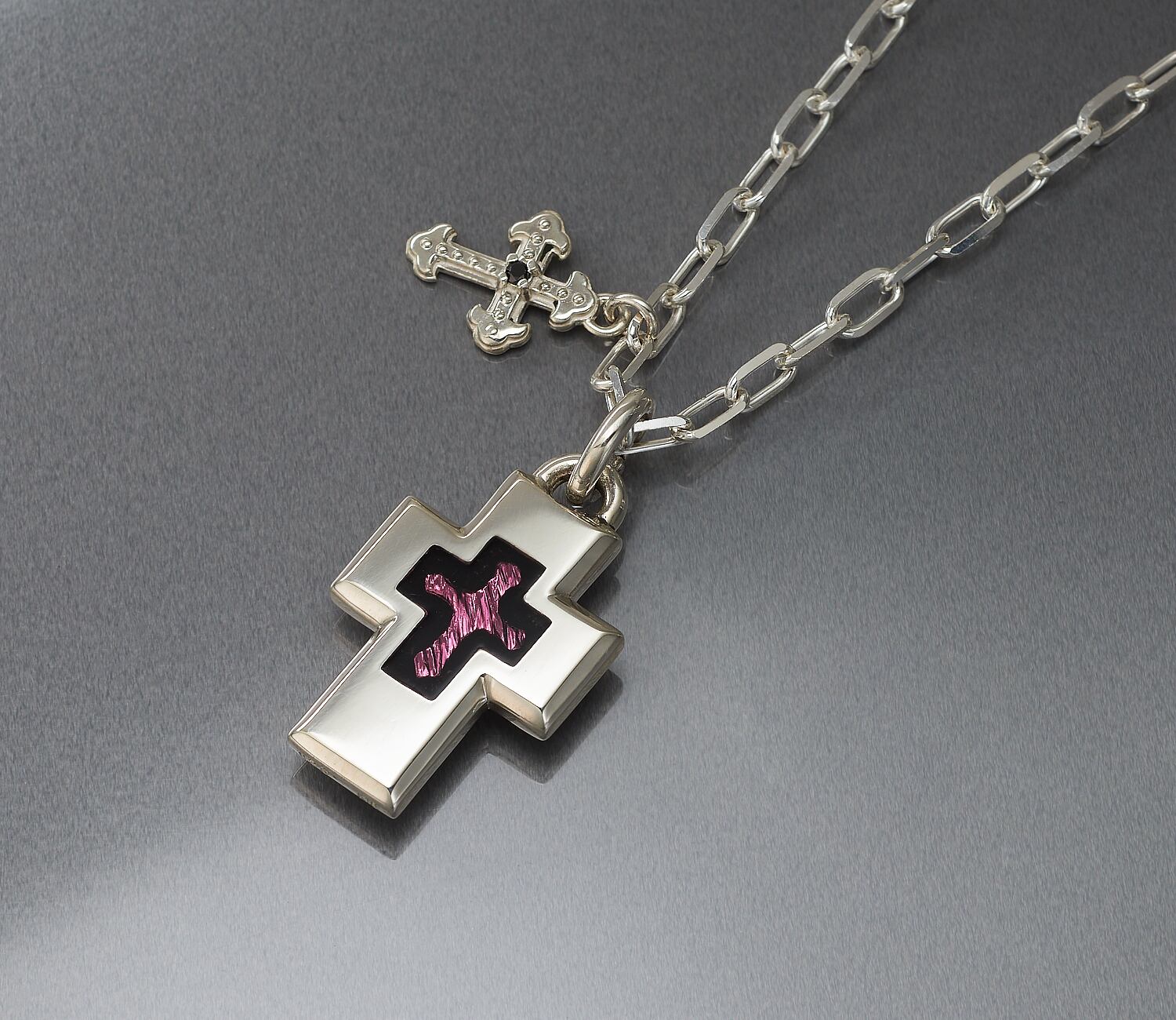 K18パープルゴールドペンダントバラエティーパック（チェーン・ダイヤ