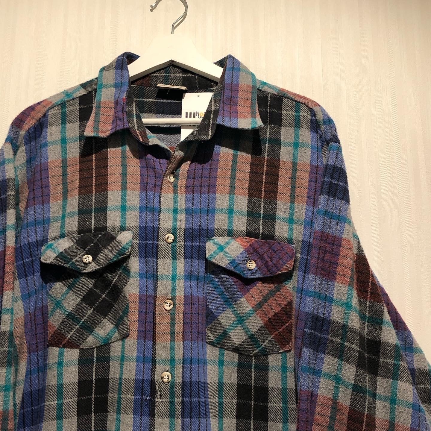 90s FIVE BROTHER heavy flannel shirt【高円寺店】 | What'z up
