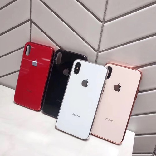 iPhoneXS Max/XS/XR ケース ガラス素材 男女兼用 シック お勧め