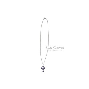 ZAN CLOVER［取寄］violet cross neck lace 26winter
