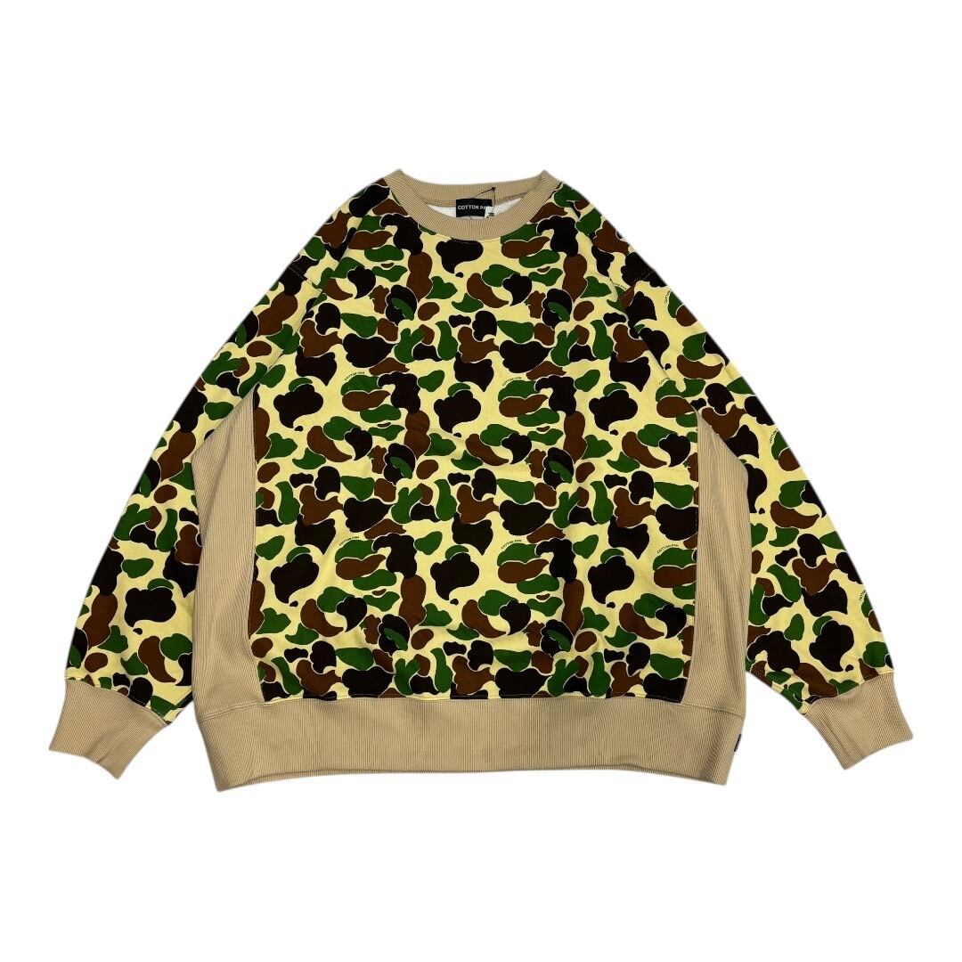 COTTON PAN GOTHAM LS コットンパン　ブラウン　グリーン　XL COTTON PAN GOTHAM LS コットンパン ブラウン グリーン XL