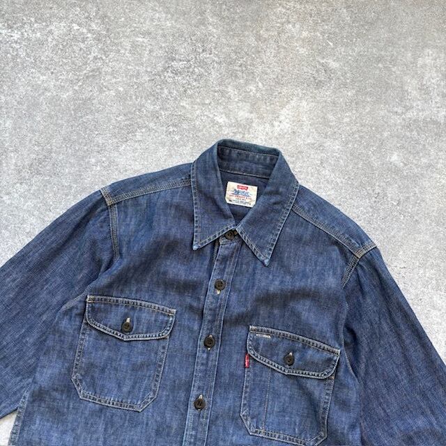 LEVI'S】Made in Hong Kong 90s リーバイス 香港製 長袖シャツ