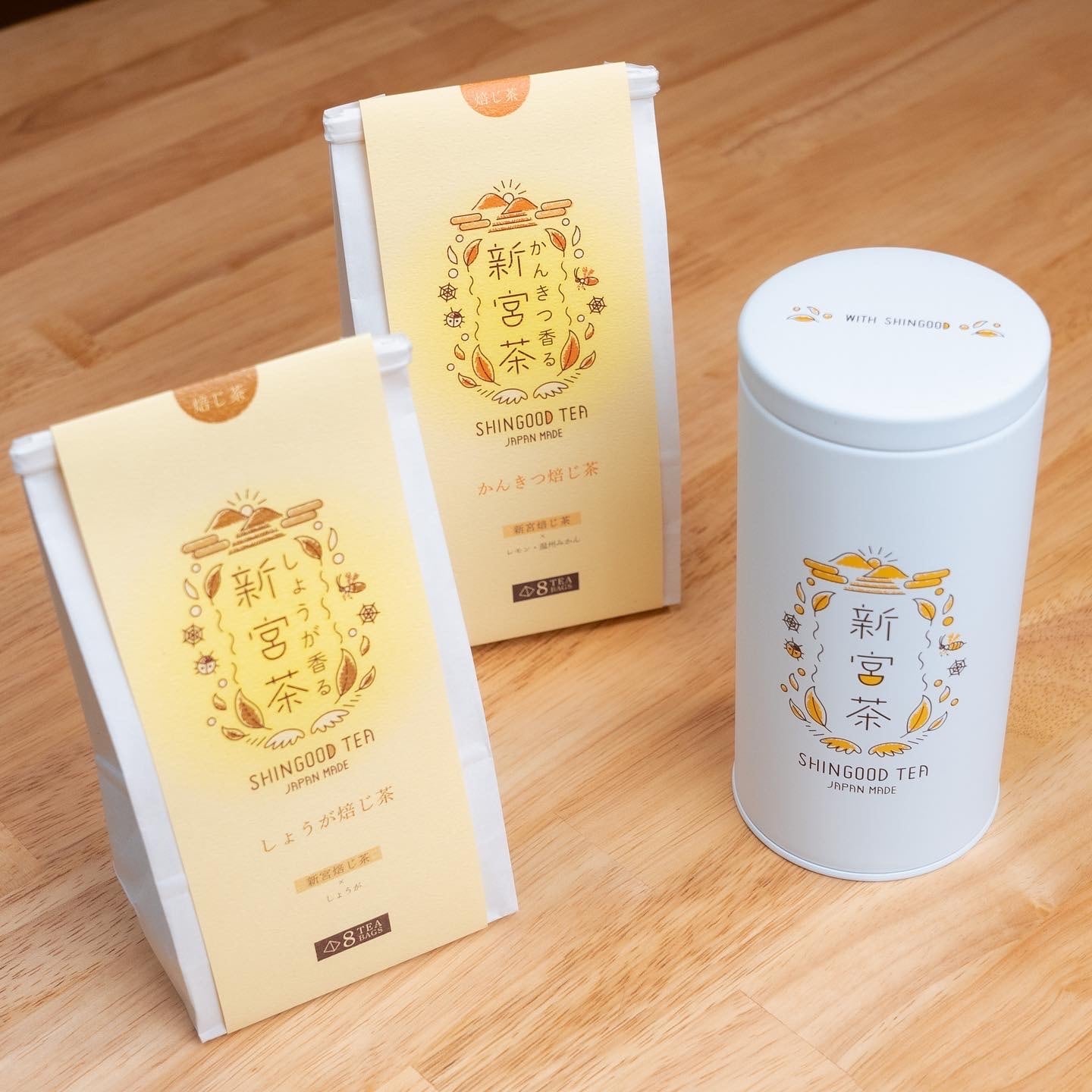 SHINGOODTEA カモミールほうじ茶 ティーバッグ | SHINGOOD TEA