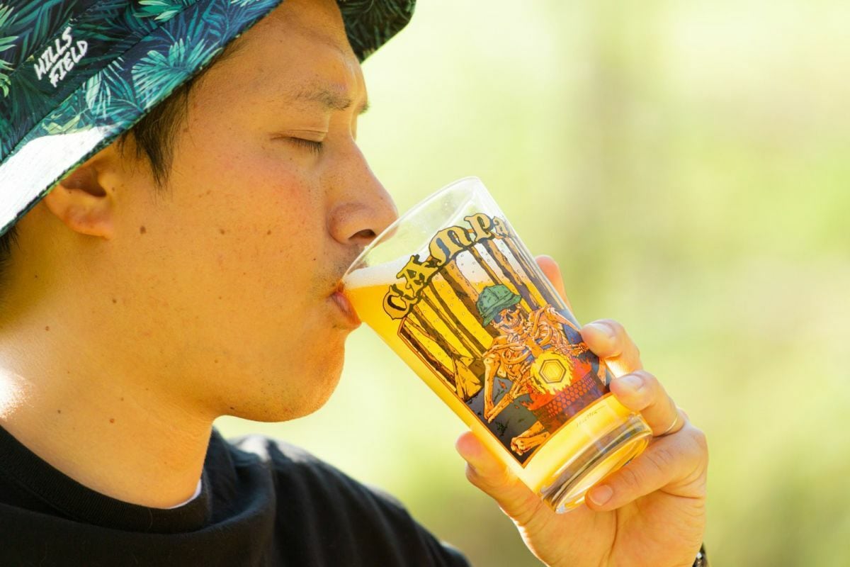 HILLS FIELD オリジナルパイントグラス -キャンプぁい- 480ml HILLS FIELD オリジナルパイントグラス -キャンプぁい- 480ml