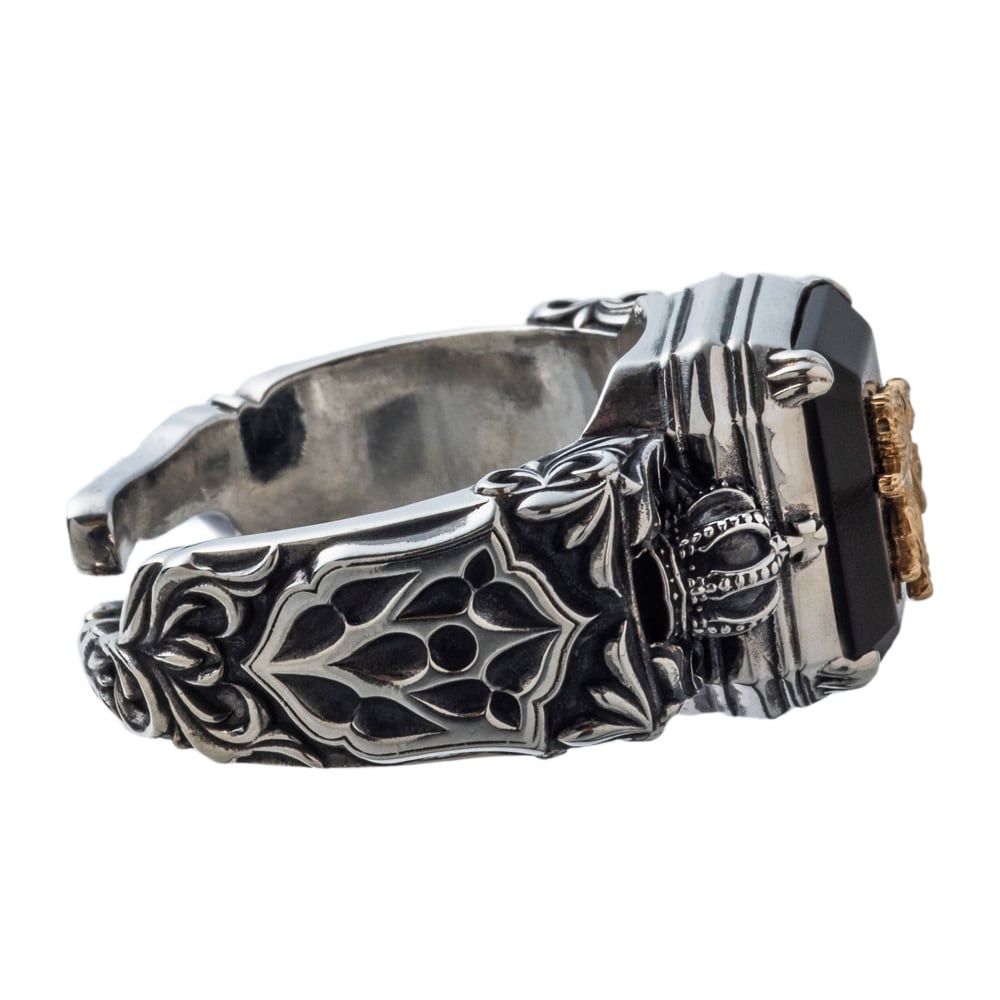 10金ライオンリング AKR0061 10K Gold Lion Ring シルバーアクセサリー