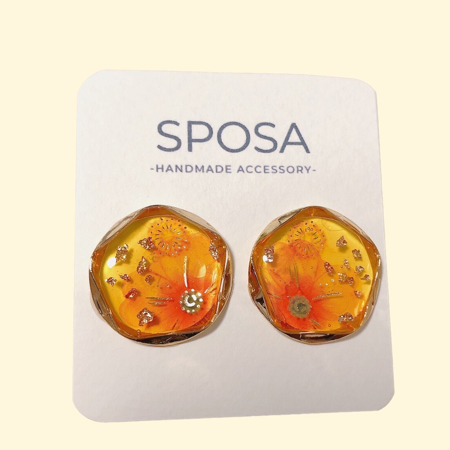 Resin×Flower(ORANGE)