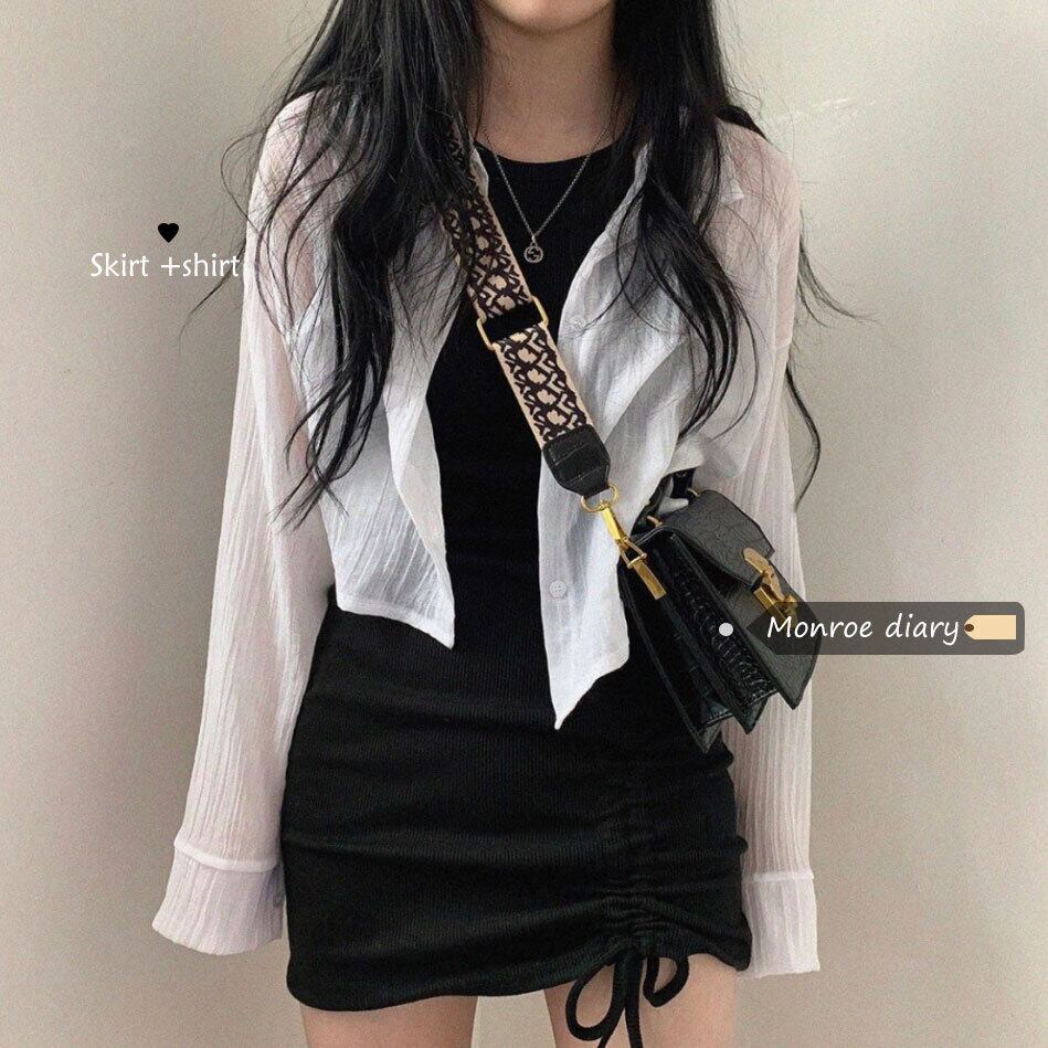 スタイルサマースカート シャツ 夏物 モンロー32769564190