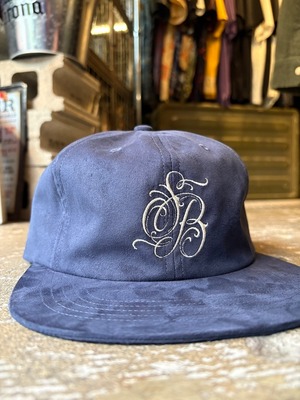 Subciety / Suede baseball cap / Tracker cap / NAVY / 153-86220