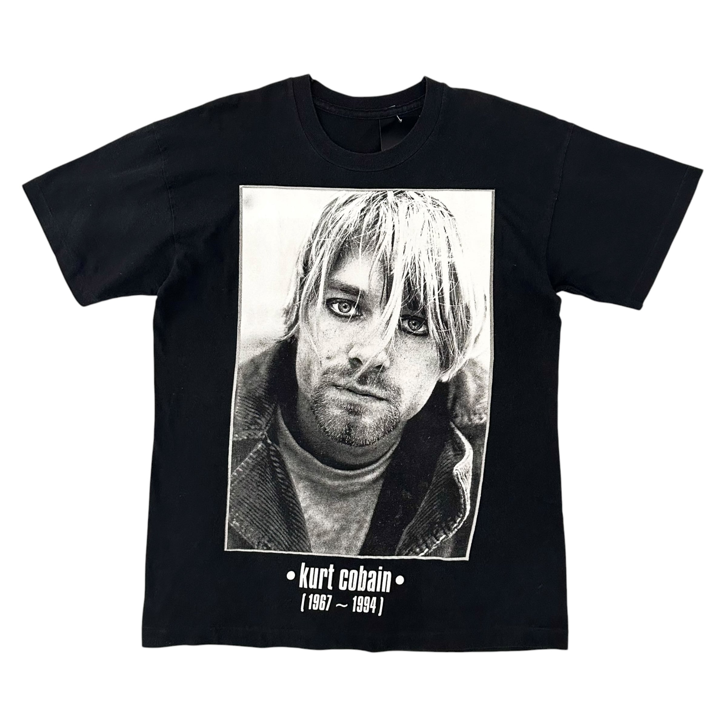 90s KURT COBAIN T-SHIRT BLACK | BerBerJin Yuhodo
