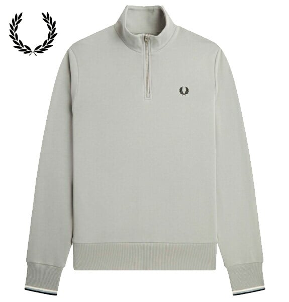 FRED PERRY ハーフジップ　スウェット　トレーナー