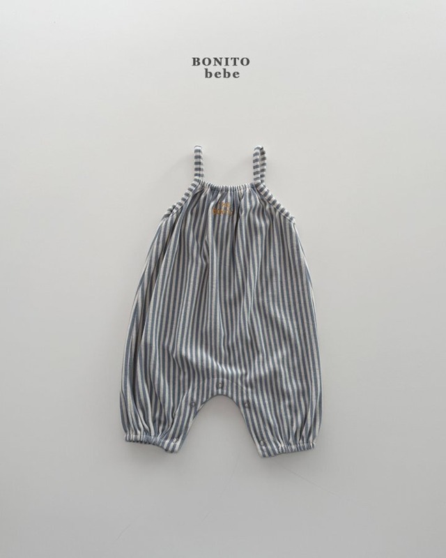 【予約】Striped Overall Suit