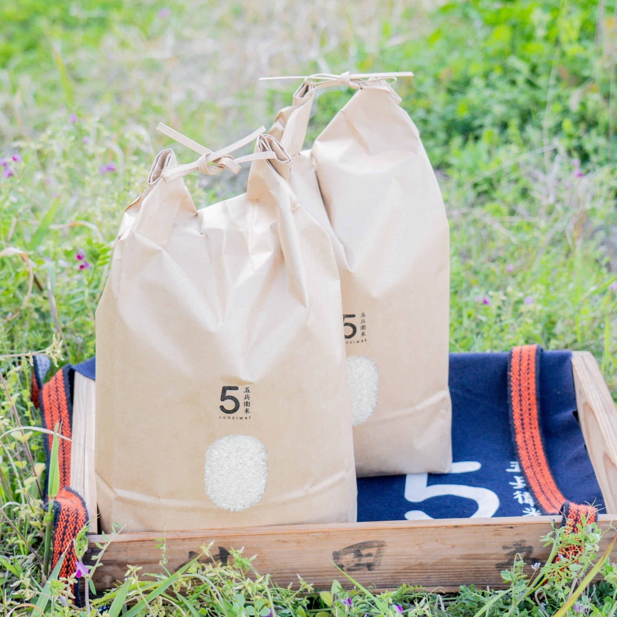 五兵衛米（有機肥料特別栽培米）10キロ定期便（送料無料）