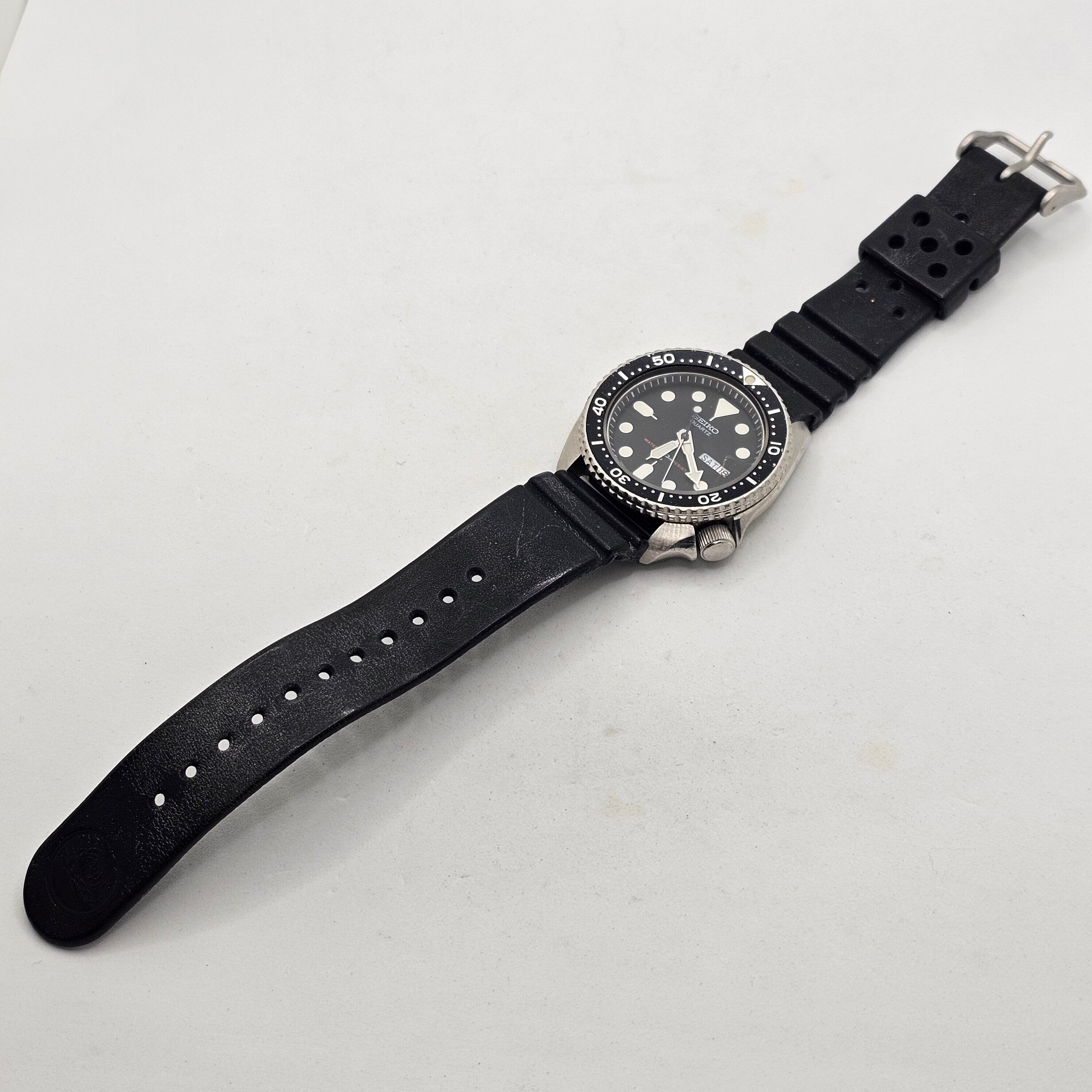 【新品ベルト】セイコークォーツ 7548-7000 ダイバー 希少】セイコー クオーツ ダイバー 7548-7000 純正ベルト | Over Time
