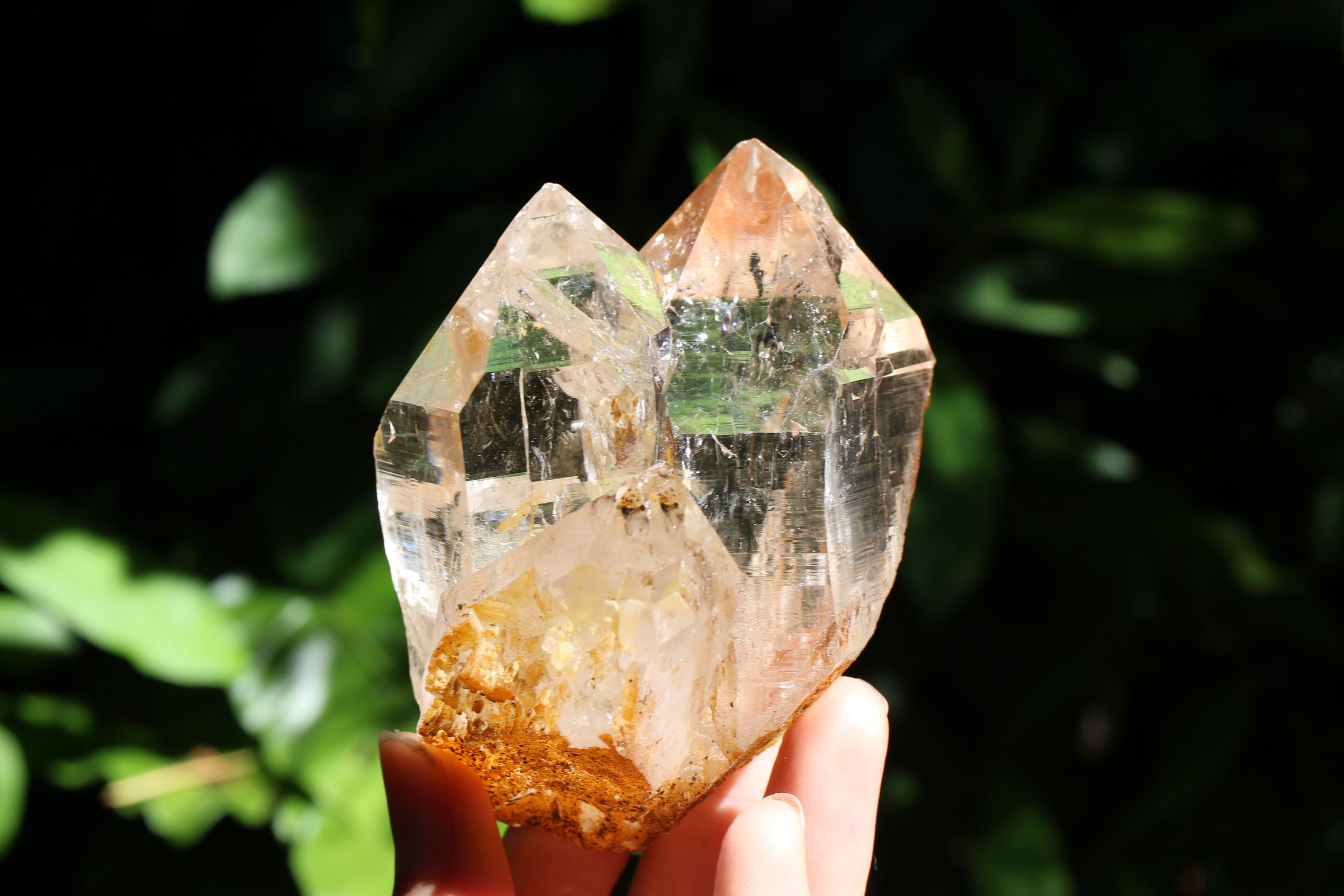 ガルサ産 ヒマラヤ水晶 ツインクリスタル | 石垣島の夜光貝