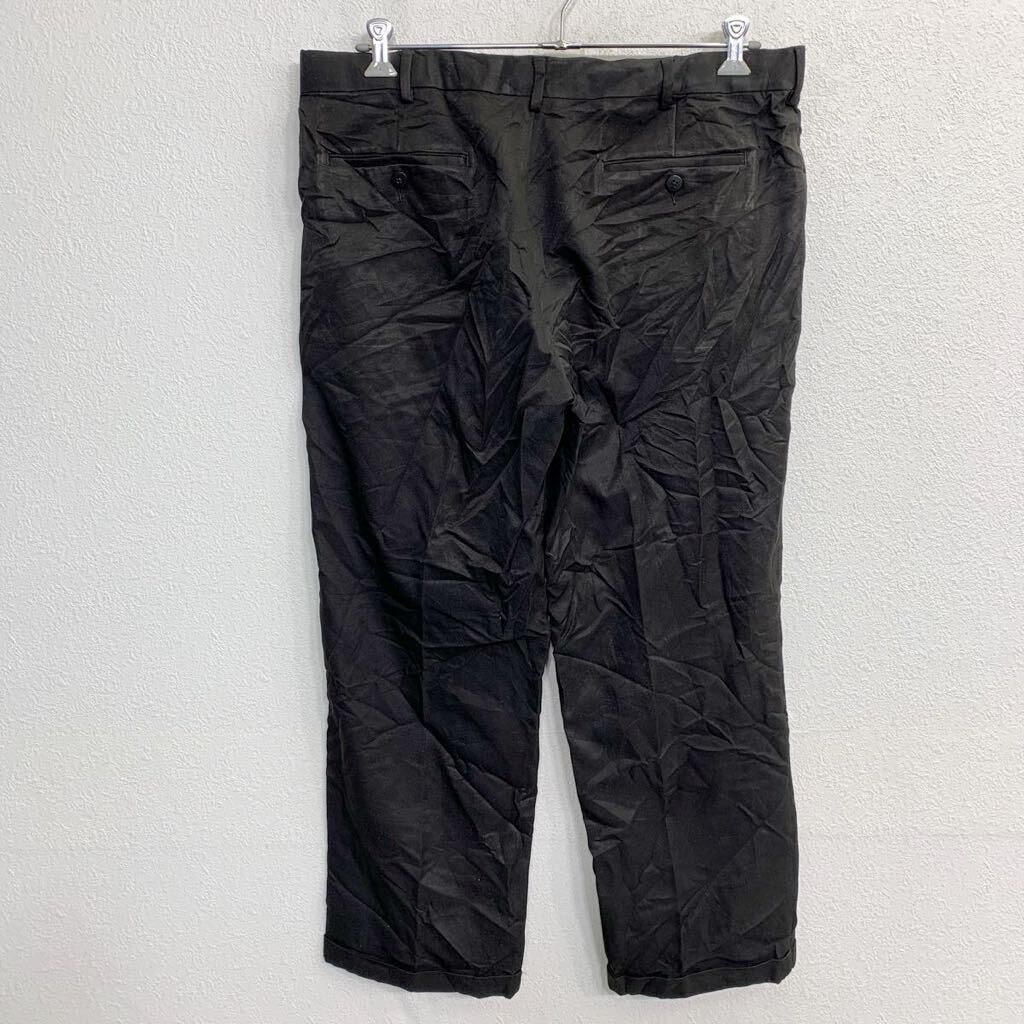 SAVANE スラックス W38 サヴァーン タックパンツ ビッグサイズ