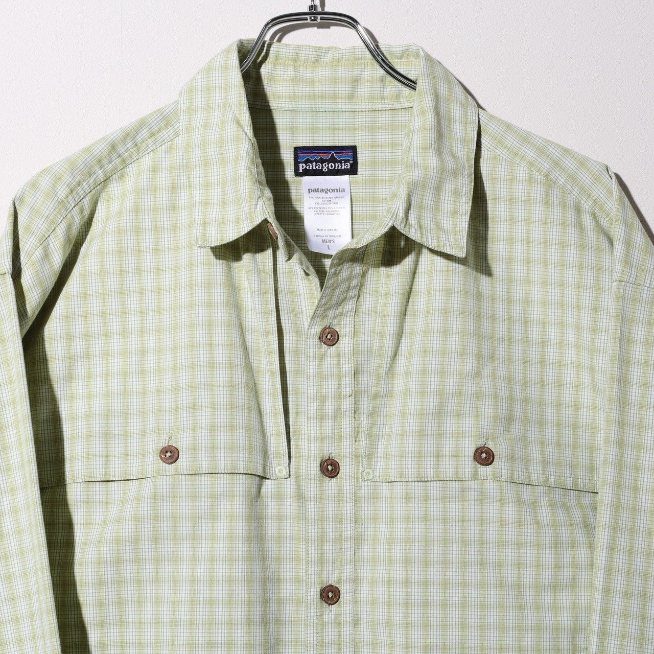 極美品 L 09年 L/S Island Hopper Shirt パタゴニア Patagonia アイランドホッパーシャツ 長袖